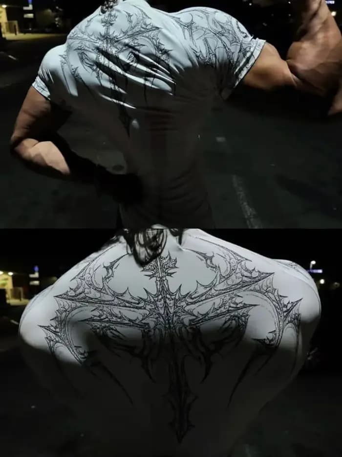 T-shirt de gymnastique d'été pour hommes