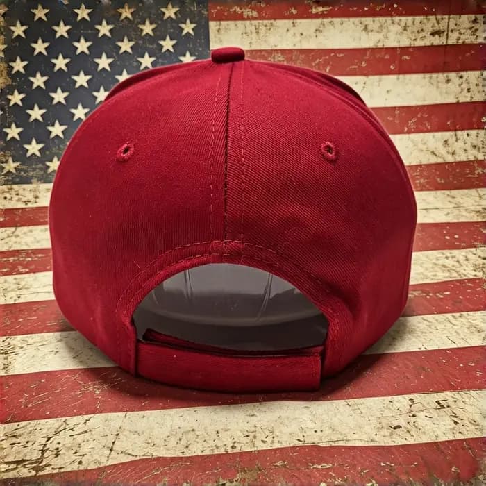 Casquette de baseball brodée Aigle chauve