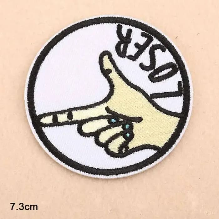 Loup Howl-Écusson de Vêtements Brodé à Repasser