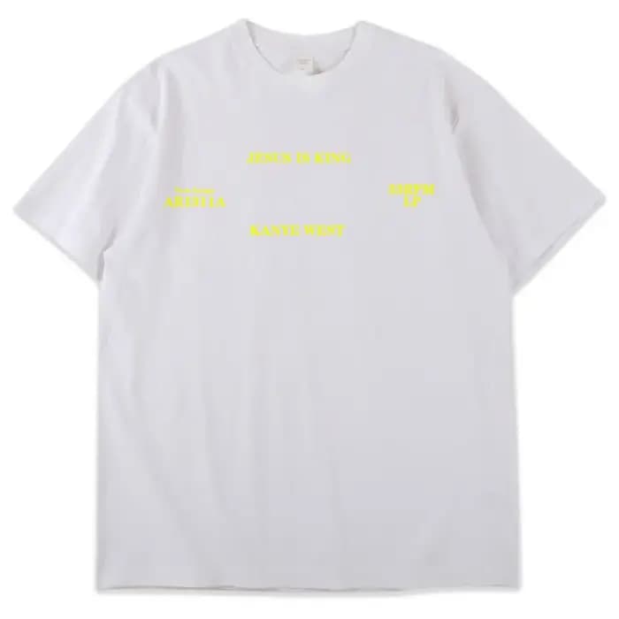 T-Shirt Kanye West à Manches Courtes pour Homme et Femme