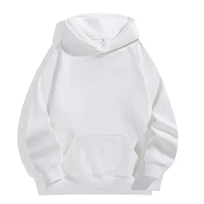 600GSM hommes 100% sweat à capuche en coton Style coréen coupe ample polaire