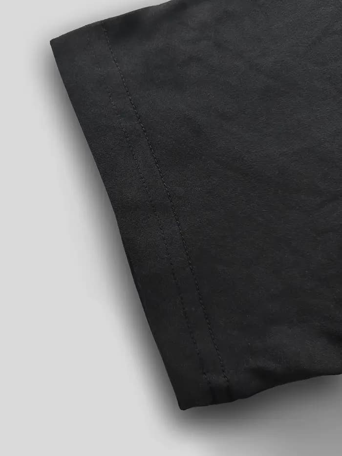 BAD OMENS lettre motif col rond femmes T-shirt à manches courtes mode imprimé demi