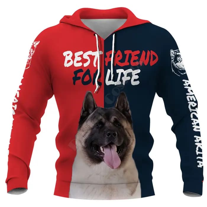 Sweat à capuche Terrier russe noir imprimé 3D pour hommes et femmes
