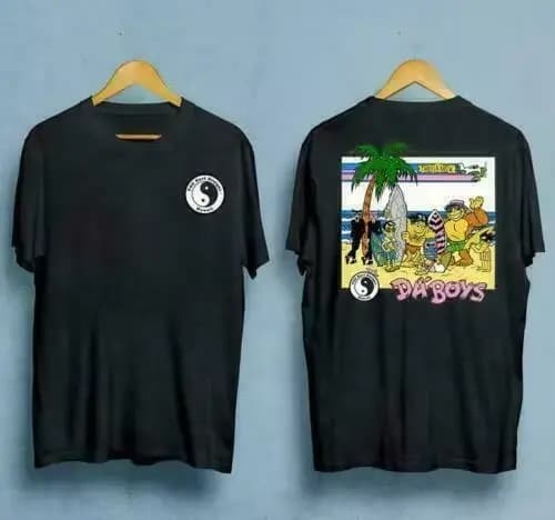 T-shirt vintage 80S T&C Town & Country Surf Designs, Hawaii Skate, 1986