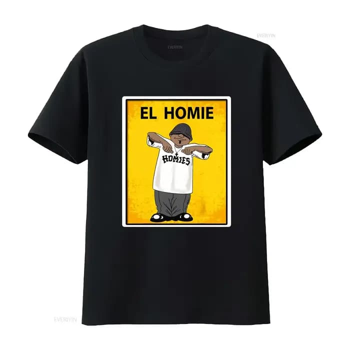 T-shirt El Homie Loteria vintage