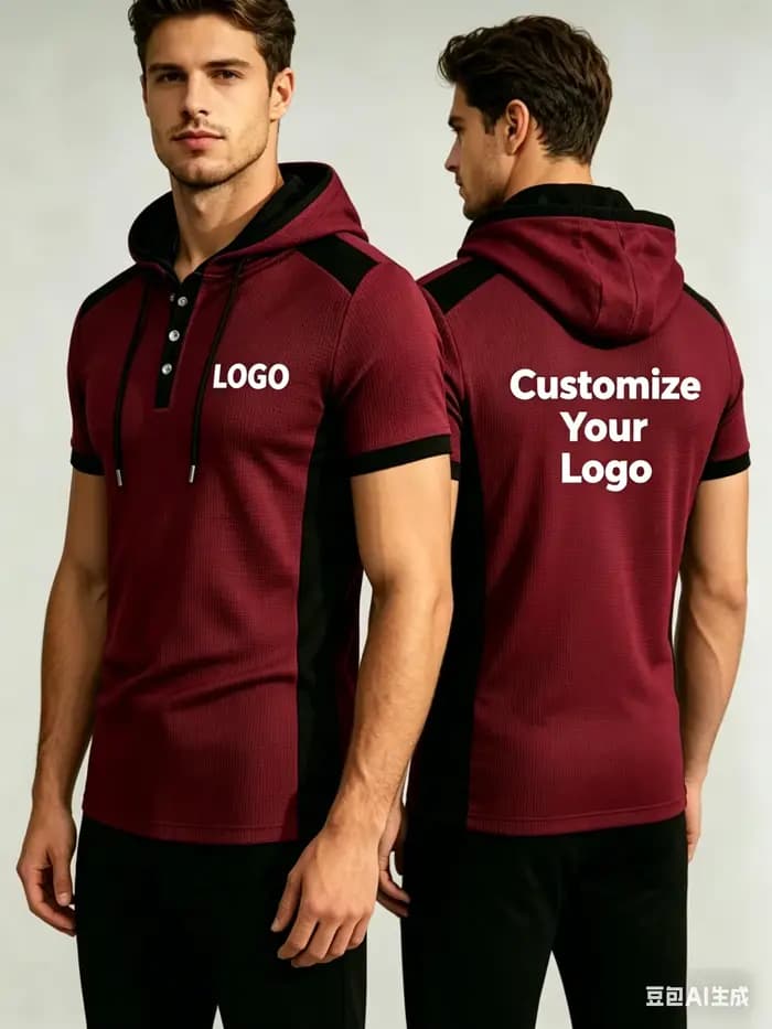T-shirt à manches courtes pour hommes