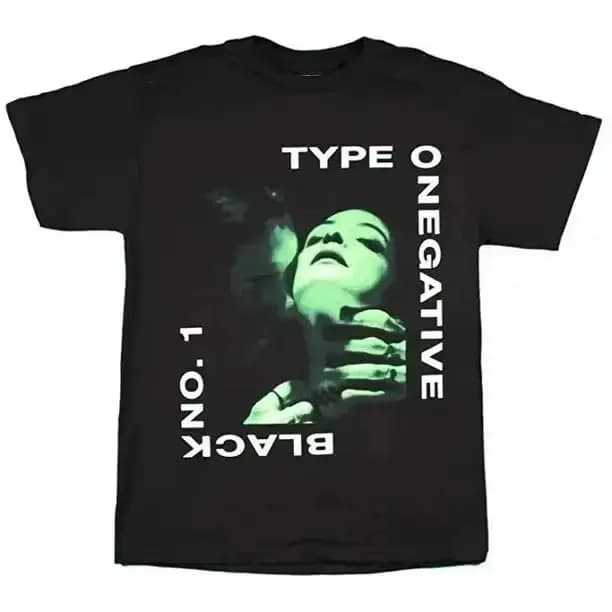 T-shirt d'été en coton pour hommes, style basique Type O Negative Band, T-shirt noir à manches court