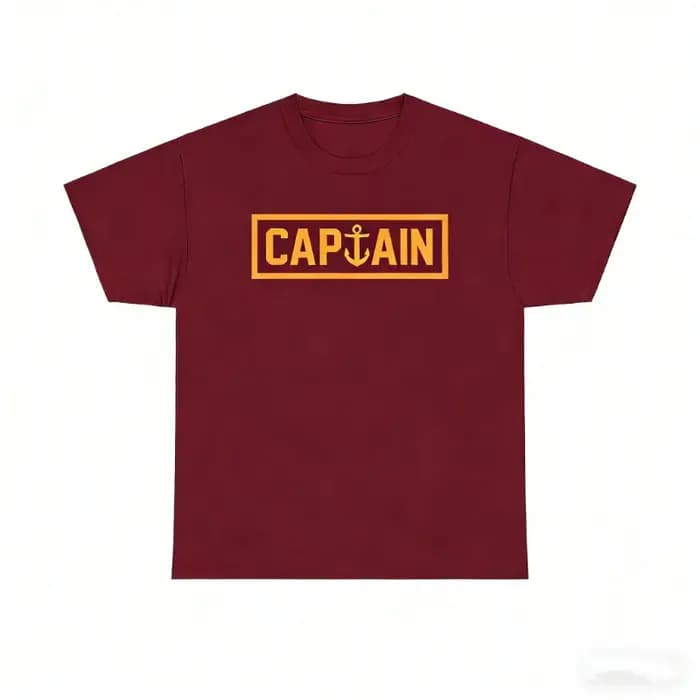 T-shirt en coton Captain Sarah Cameron de Outer Banks