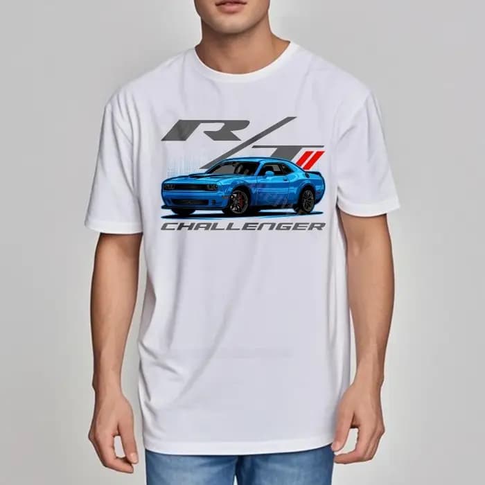 Hommes T-shirt coton col rond