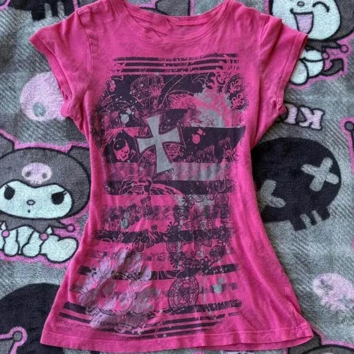 Tops pas chers, vêtements grunge pour femmes, t-shirts graphiques, vêtements vintage des années 90,