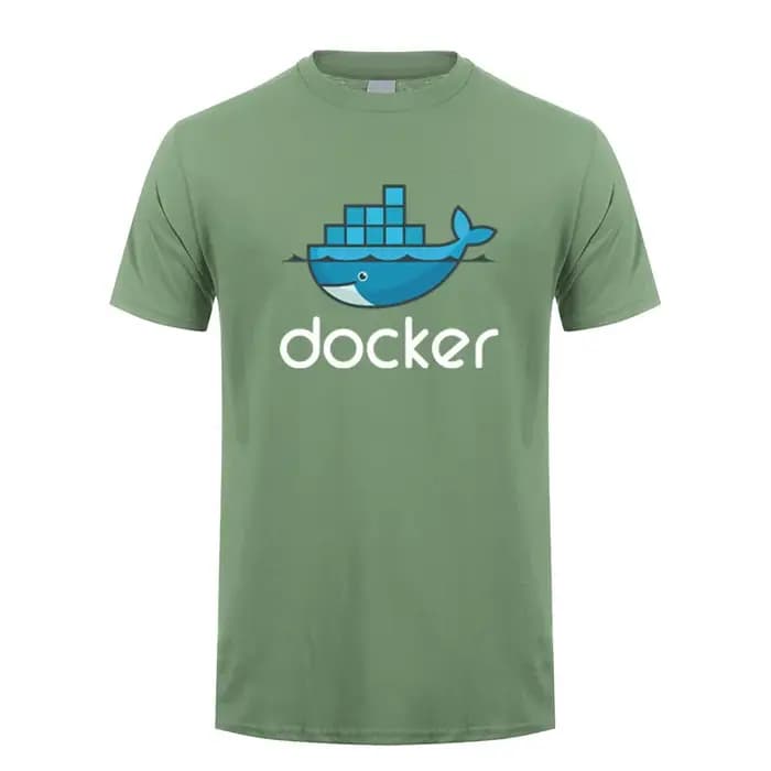 Docker-T-shirt manches courtes pour homme