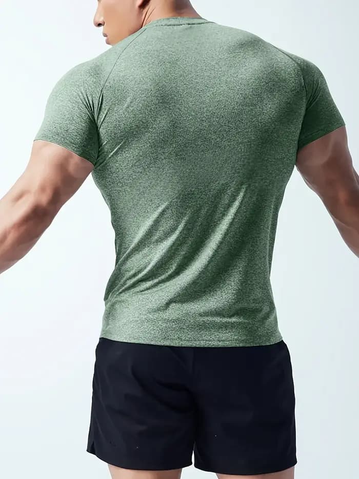 T-shirt pour homme, t-shirt de fitness pour homme