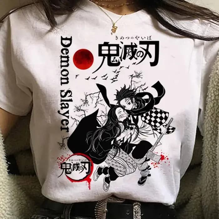 T-shirt décontracté à manches courtes pour hommes et femmes, imprimé de personnages de dessins animé