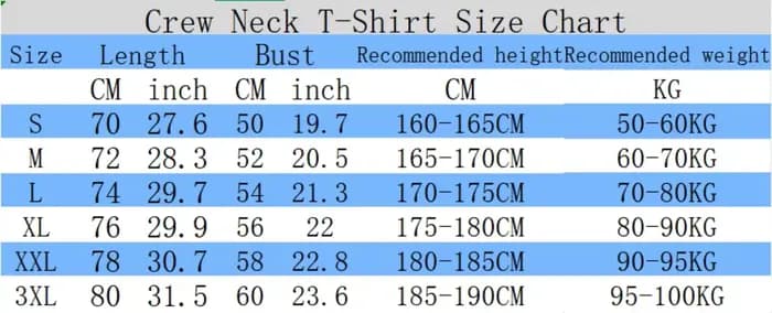 T-shirt à col rond en pur coton pour hommes