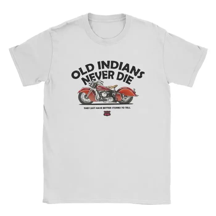 T-shirt rétro pour motards