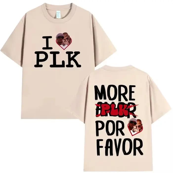 T-shirt Rapper I Love Plk pour hommes et femmes