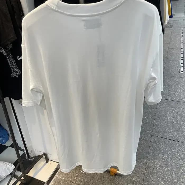 T-shirt Streetwear Blanc Satoshi Nakamoto à Manches Courtes Homme Femme Nouvelle Mode Décontractée Effet Usé et Déchiré Printemps-Été