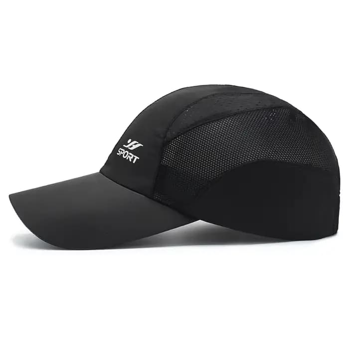 Restez protégé par style : casquette de baseball avec protection UV avec capote souple à séchage rapide