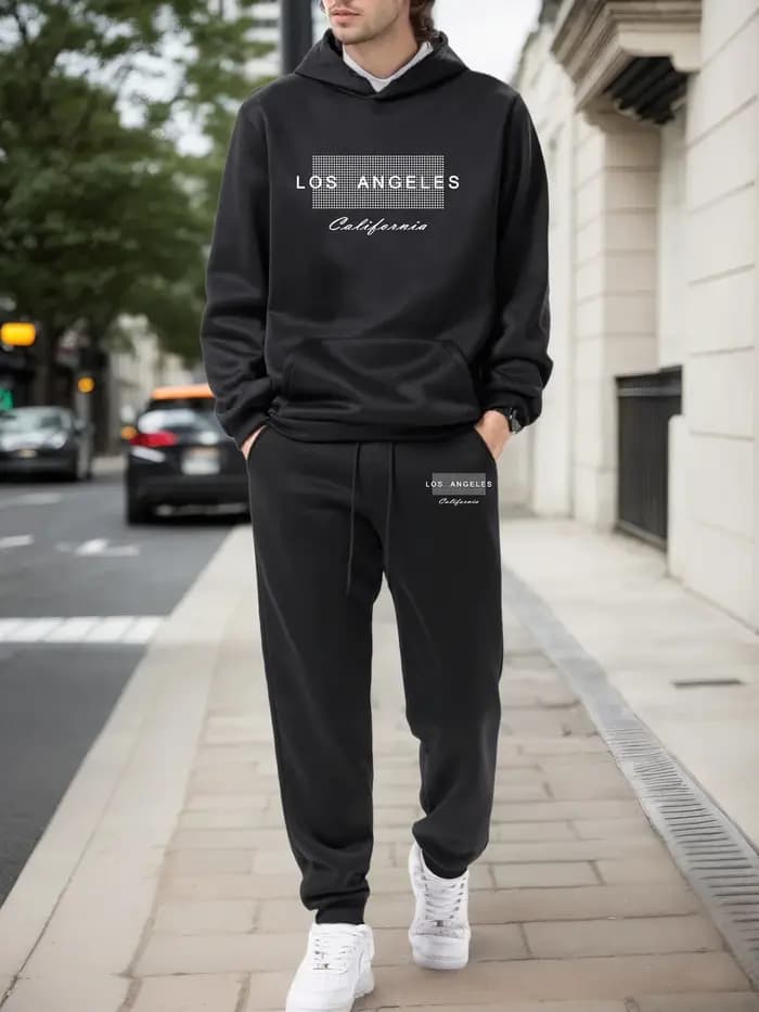 Offres Spéciales : Survêtement Homme Décontracté – Sweat-shirts et Pantalons de Jogging Polyvalents pour Sports de