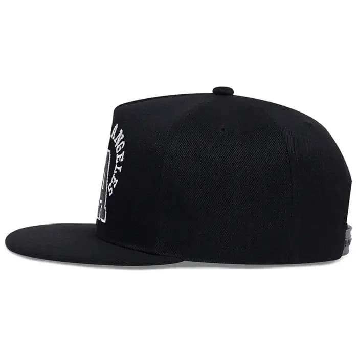 Casquette de baseball brodée Los Angeles Hip Hop Snapback pour hommes