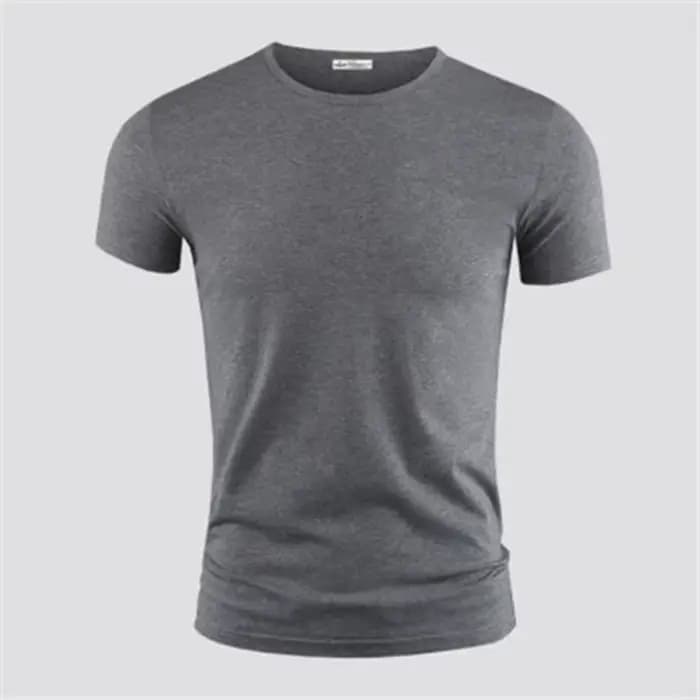 2026 hommes T-Shirt couleur Pure col en V à manches courtes hauts T-Shirts