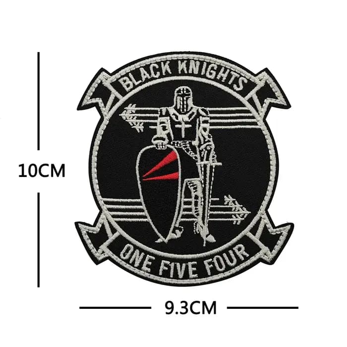 Vfa 25 Strike Fighter Squadron Poing de la flotte patchs VF-31fighting 31 armée militaire brodé Biker Applique
