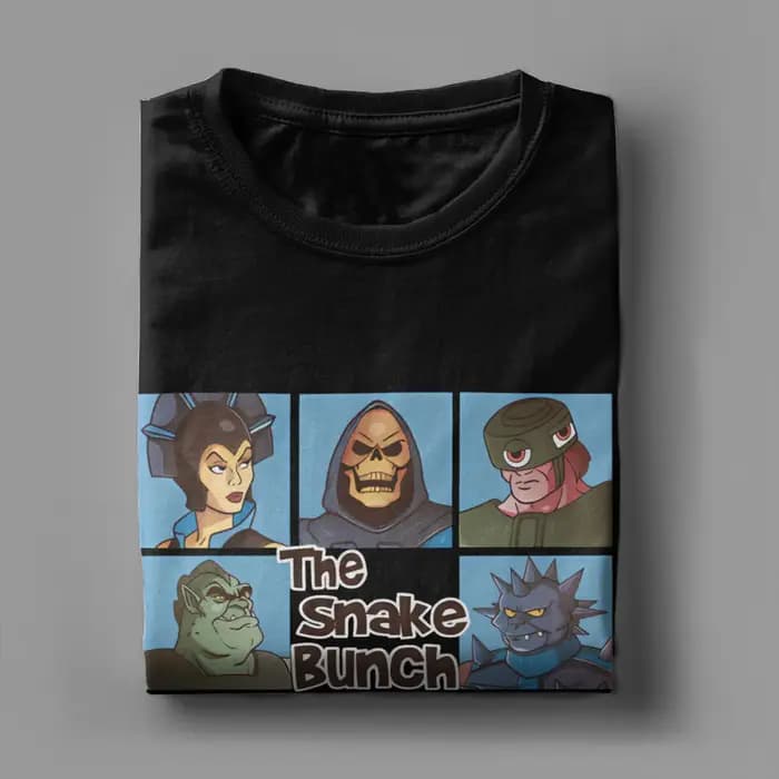 T-shirt H-He Mans The Snake Bunch pour hommes