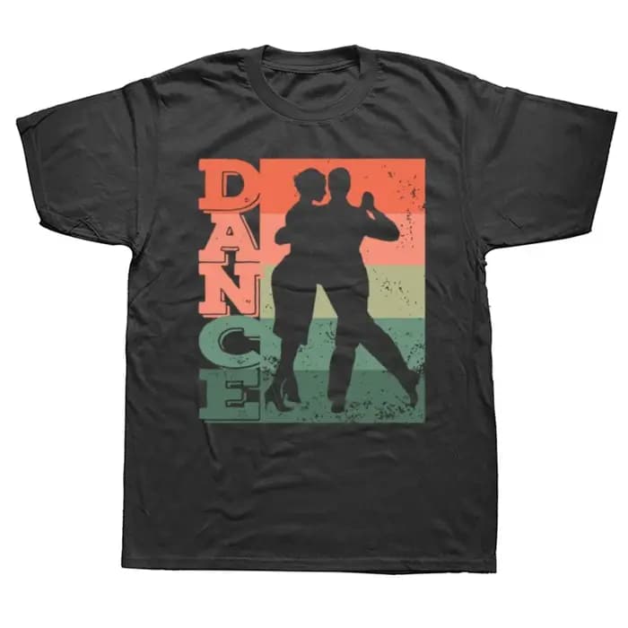 Drôle Tango danseurs t-shirts Style d'été graphique coton Streetwear à manches courtes cadeaux d'anniversaire T-shirt vêtements pour hommes
