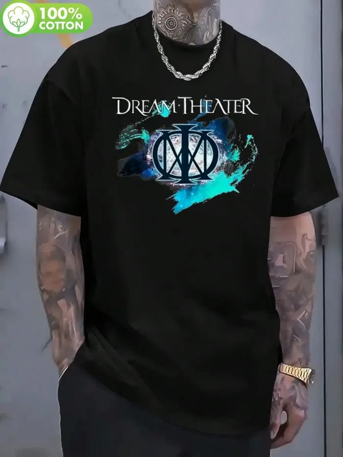 T-shirt avec logo Dream Theater Progress