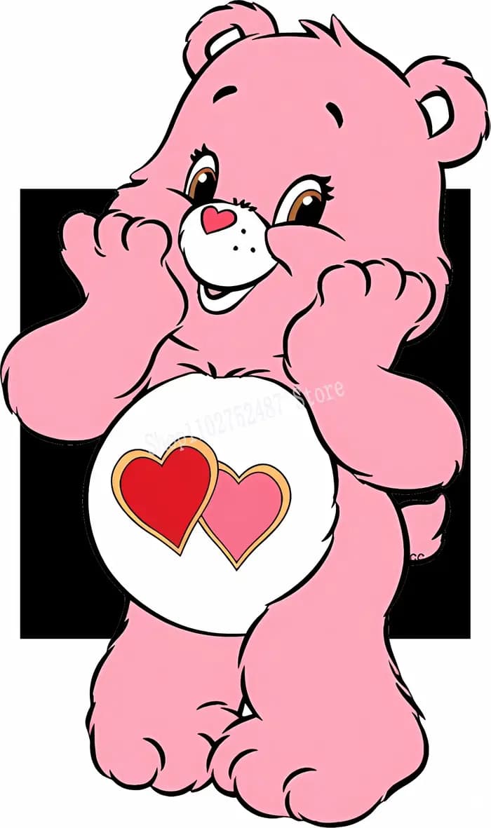 Nouvelle Casquette de Baseball Care Bears Mignonne pour Femme, Chapeau de Soleil pour Sports de Plei
