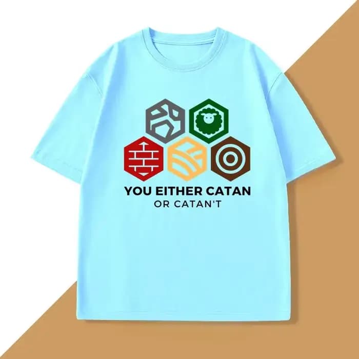 T-shirt à manches courtes en coton pur à motif de dessin animé pour hommes et femmes