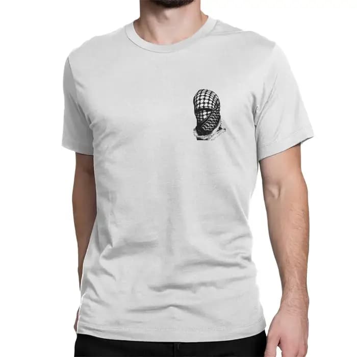 Arabe Kufiya Keffiyeh Folk T-Shirts hommes femmes drôle 100% coton t-shirt col rond manches courtes