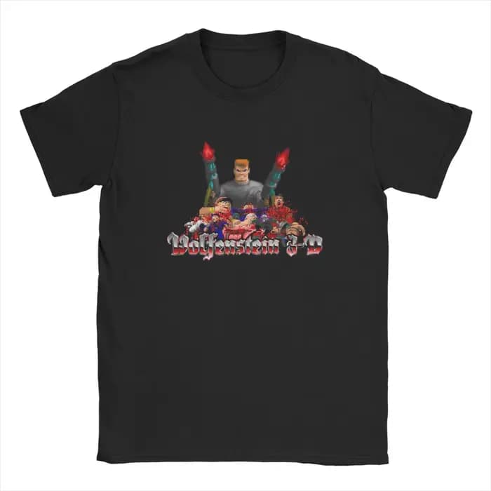 T-shirt pour hommes en pur coton à manches courtes
