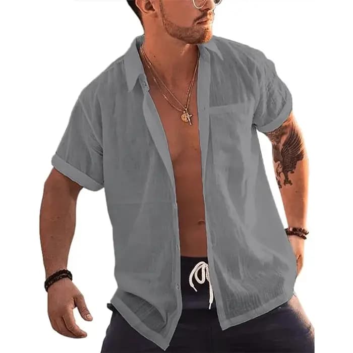 T-shirt à manches courtes pour hommes