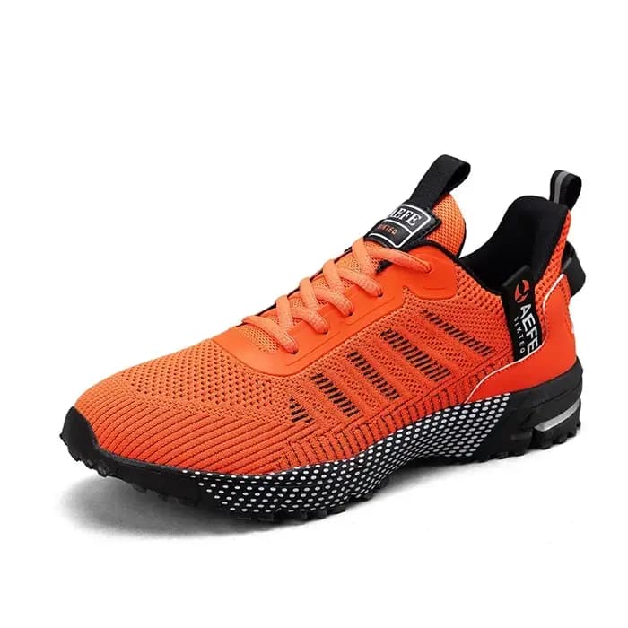 Chaussures de course tendance orange pour hommes