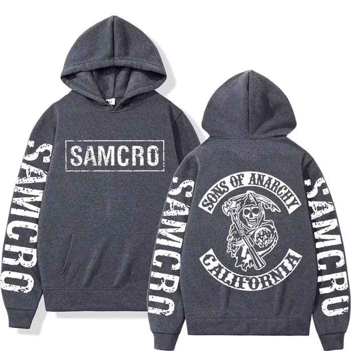 TV Play Sons of Anarchy sweat à capuche imprimé hommes femmes vêtements gothique Vintage sweats