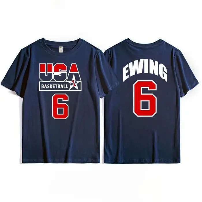 T-shirt Dream Team, haut d'entraînement de basket-ball américain pour hommes