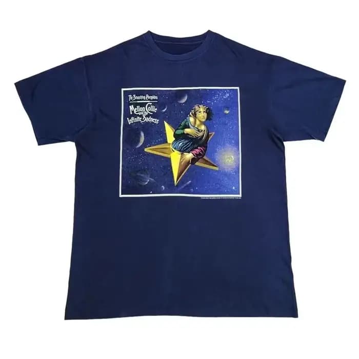 T-shirt imprimé Smashing Pumpkins pour femmes et hommes