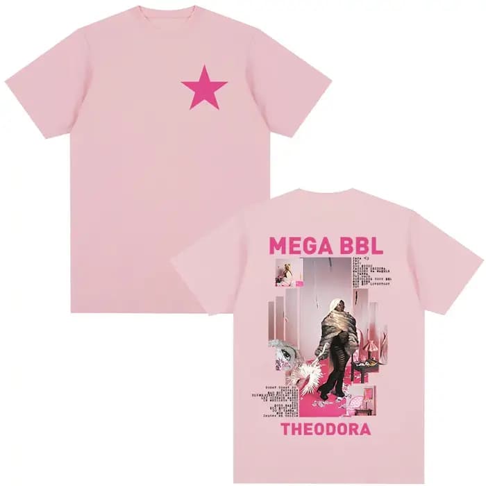 T-shirt Rapper Theodora Mega Bbl Album pour Hommes et Femmes