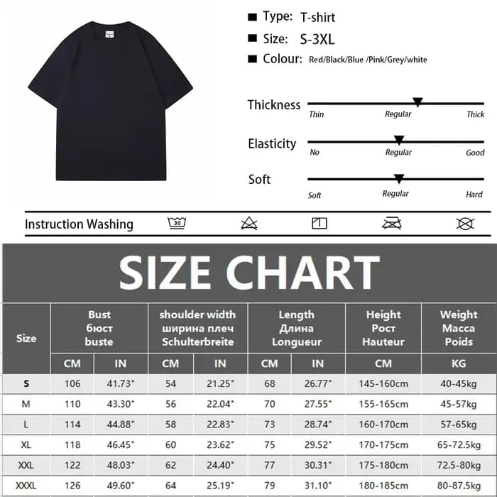 T-shirt d'été à manches courtes pour hommes