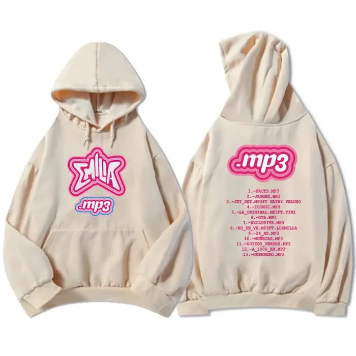 Hommes vêtements MP3 Emilia Mernes sweats à capuche impression graphique