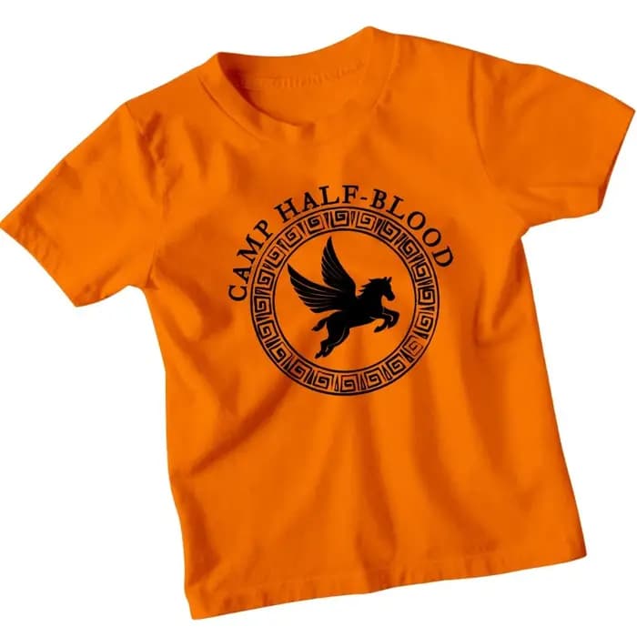 Camp demi-sang t-shirt livre amant mythologie Halloween garçons filles imprimer