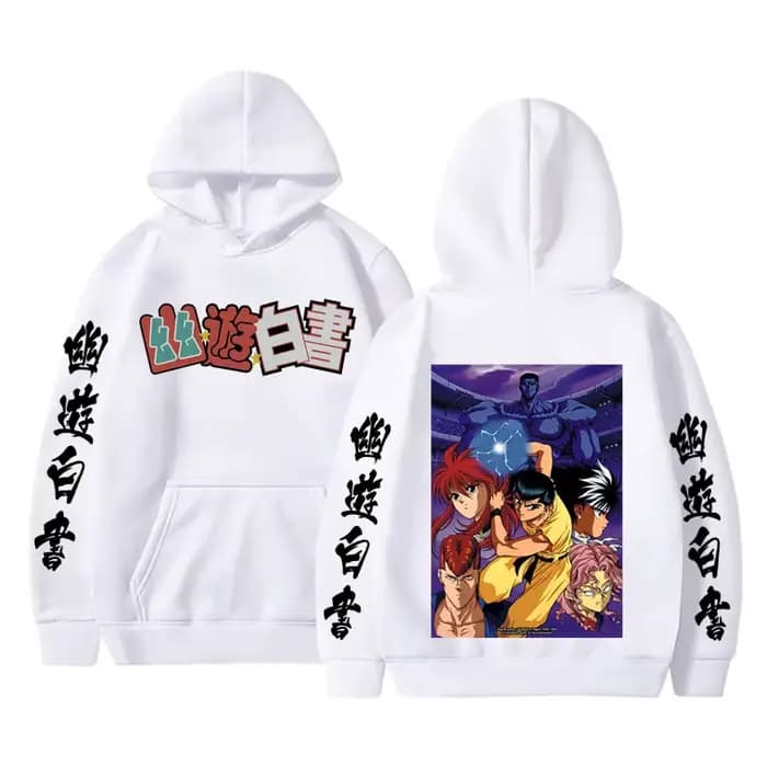 Sweat à capuche YuYu Hakusho Urameshi Yuusuke pour hommes et femmes