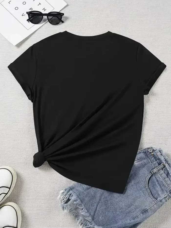 T-shirt graphique Ciao Bella Lips pour femme