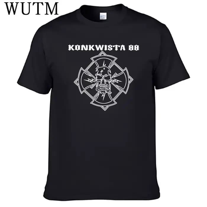 Band Konkwistas 88 t-shirt 100% coton hommes chemise