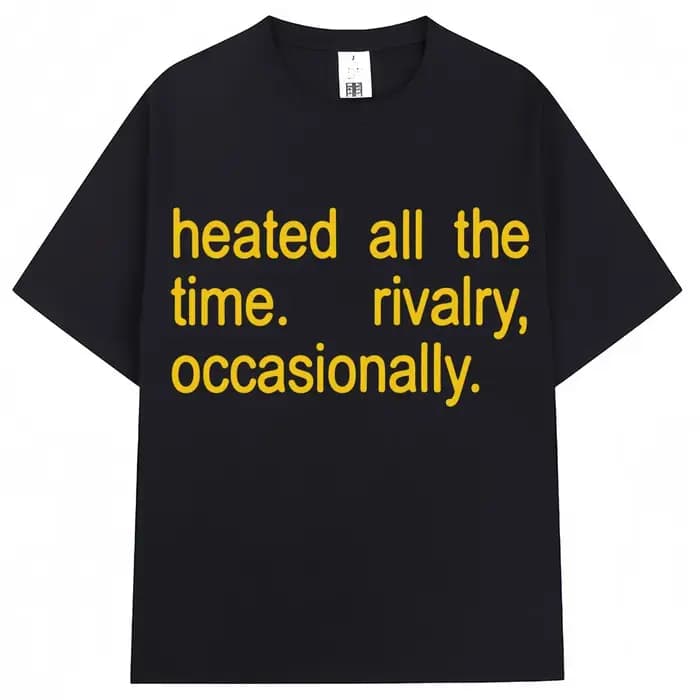 T-shirts graphiques « Heated Rivalry Heated All The Time » pour hommes et femmes, T-shirt populaire
