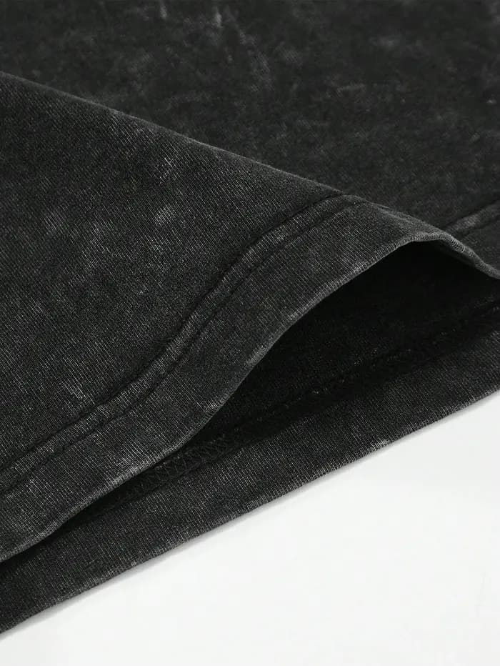 T-shirt Vintage à Manches Courtes pour Homme et Femme