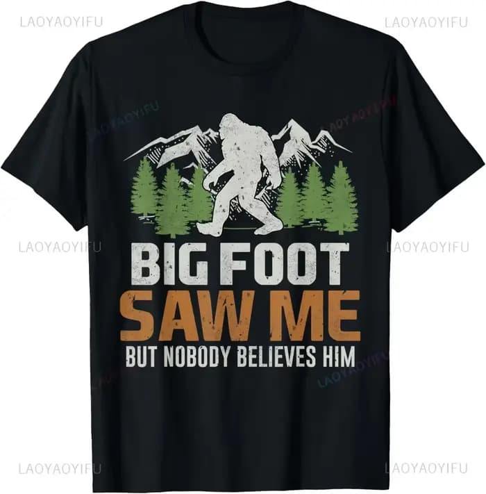 Bigfoot-T-shirt manches courtes homme