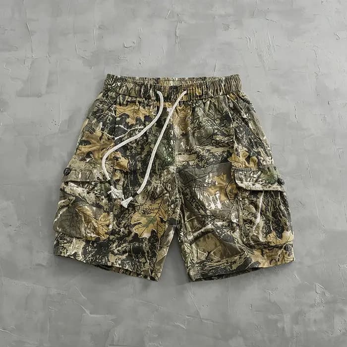 Solomon-Pantalon cargo vintage pour homme, pantalon décontracté, jambe droite ample, multi-poches, t