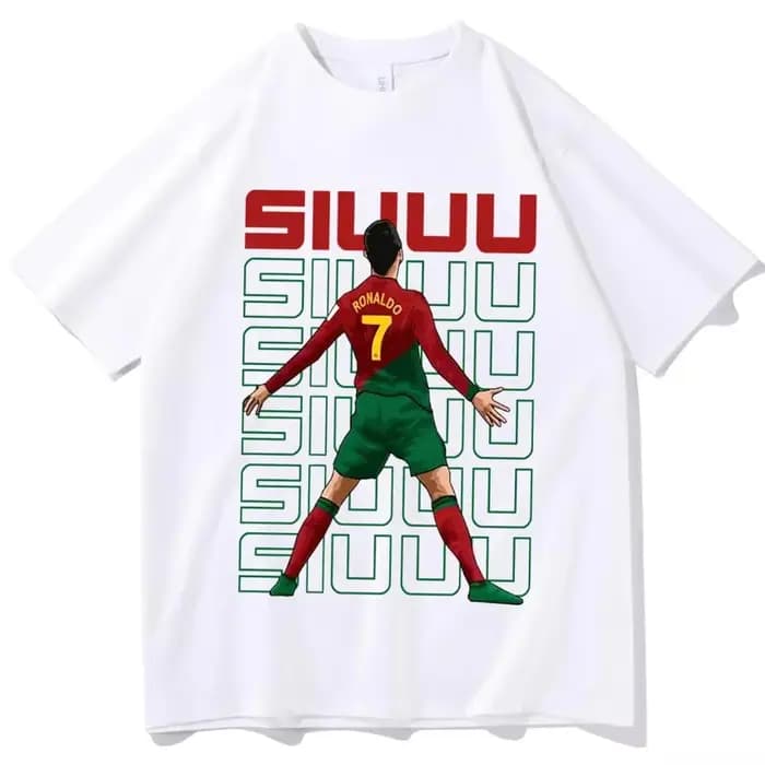T-shirt Cr7 pour homme et femme, Harajuku, manches courtes, col rond, chemise décontractée, cadeaux